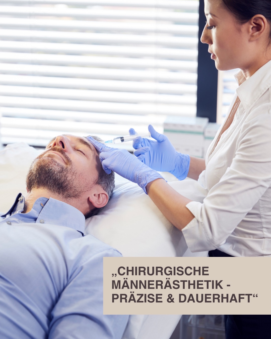 Chirurgische Männerästhetik - Präzise & Dauerhaft